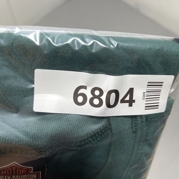 Vintage Harley Davidson Shirt Large Caribbean Ride On Graphic T Shirt Green 2007 - Picture 10 of 10